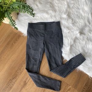 Plaid pant-leggings